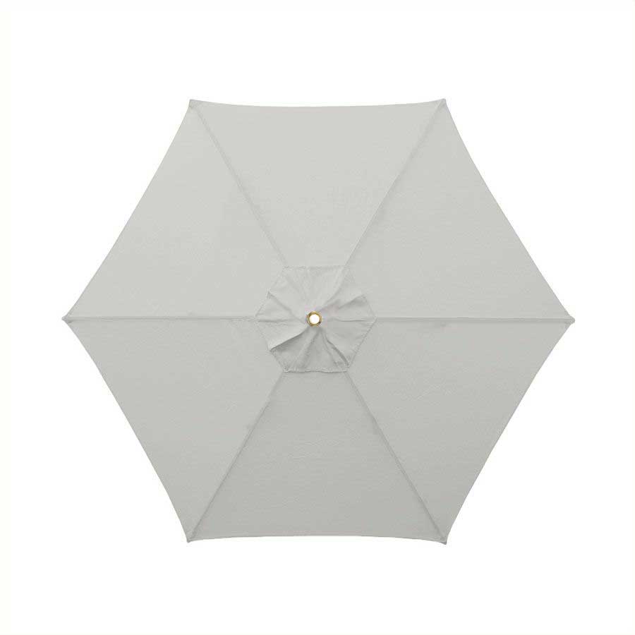 Replacement umbrella canopy for Country Casual Teak eucalyptus 9 ft. 6 in. hexagon umbrella