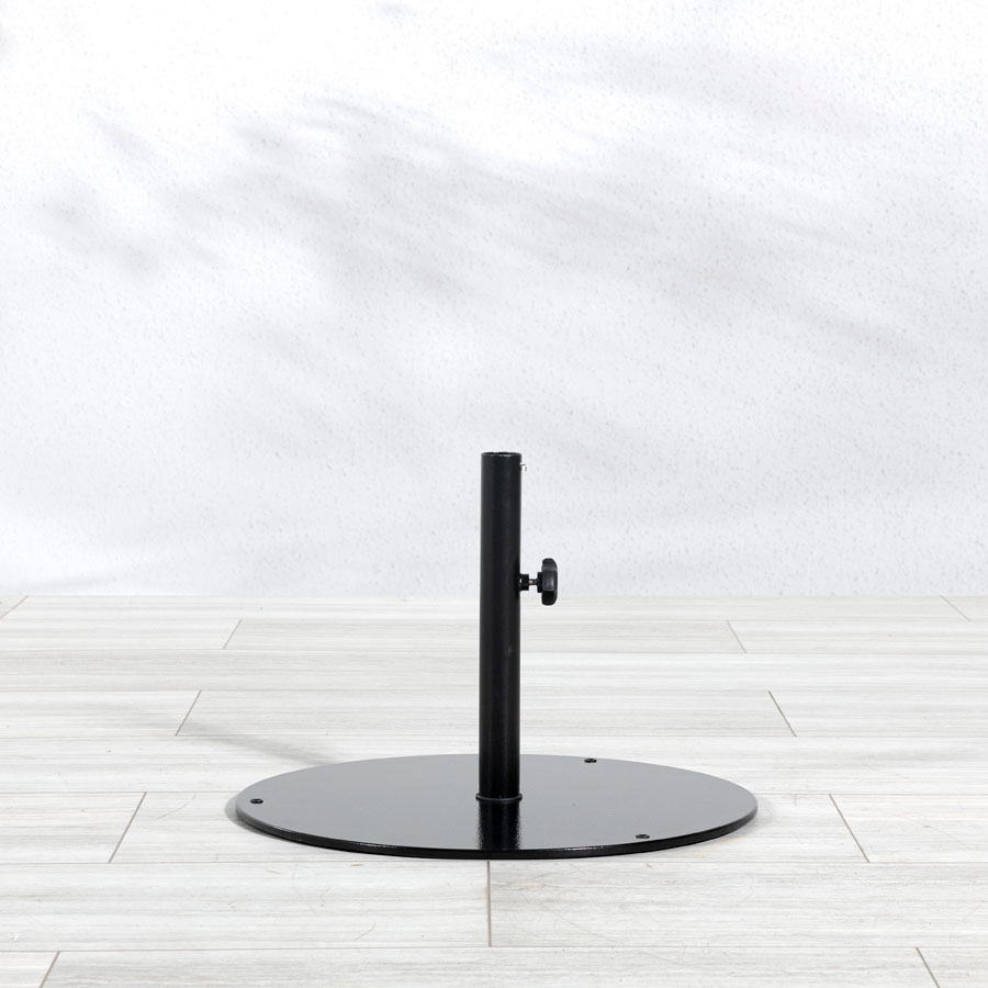 patio umbrella base 24 in. round 