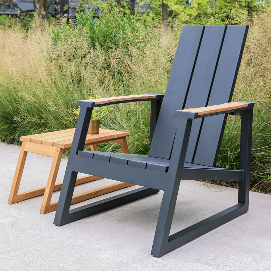 Aspen aluminum Adirondack chair