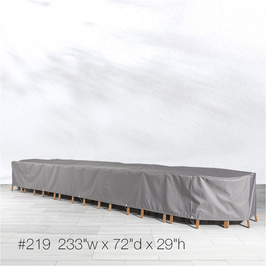 Furniture cover - 16 ft. table & chairs