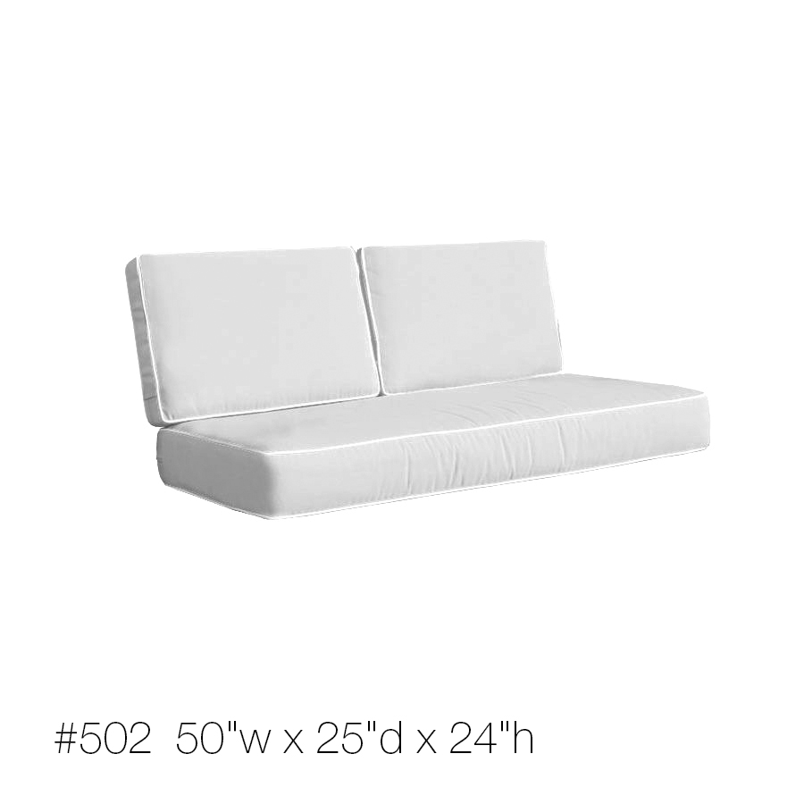 outdoor loveseat cushions - Salon and Sawgrass loveseat cushion set
