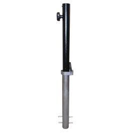 Large in-ground umbrella base for 2-3/8 in. dia. pole
