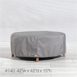 round outdoor coffee table cover