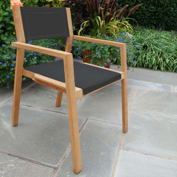 Stackable Outdoor Dining Chairs, Stackable Patio Dining Set