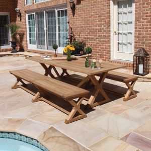 Teak Picnic Tables - Country Casual Teak