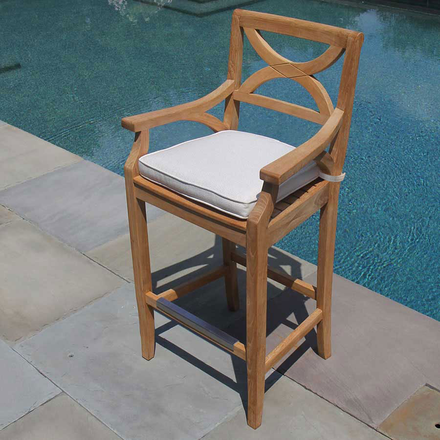 Fiori® teak bar armchair