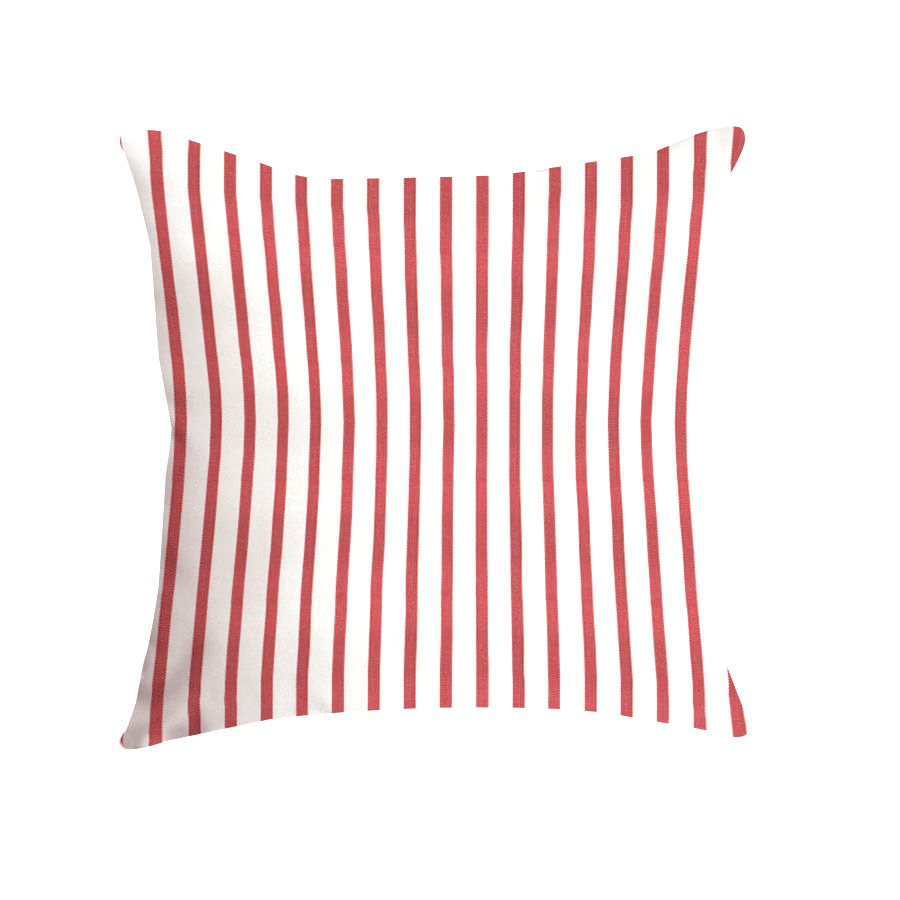 16 in. square pillow in Nantucket Pinstripe