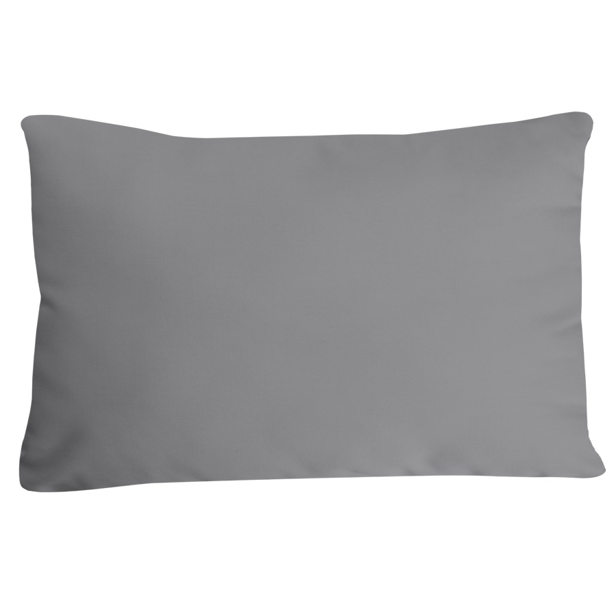 Pillow - 14 x 20 in. lumbar in Gray