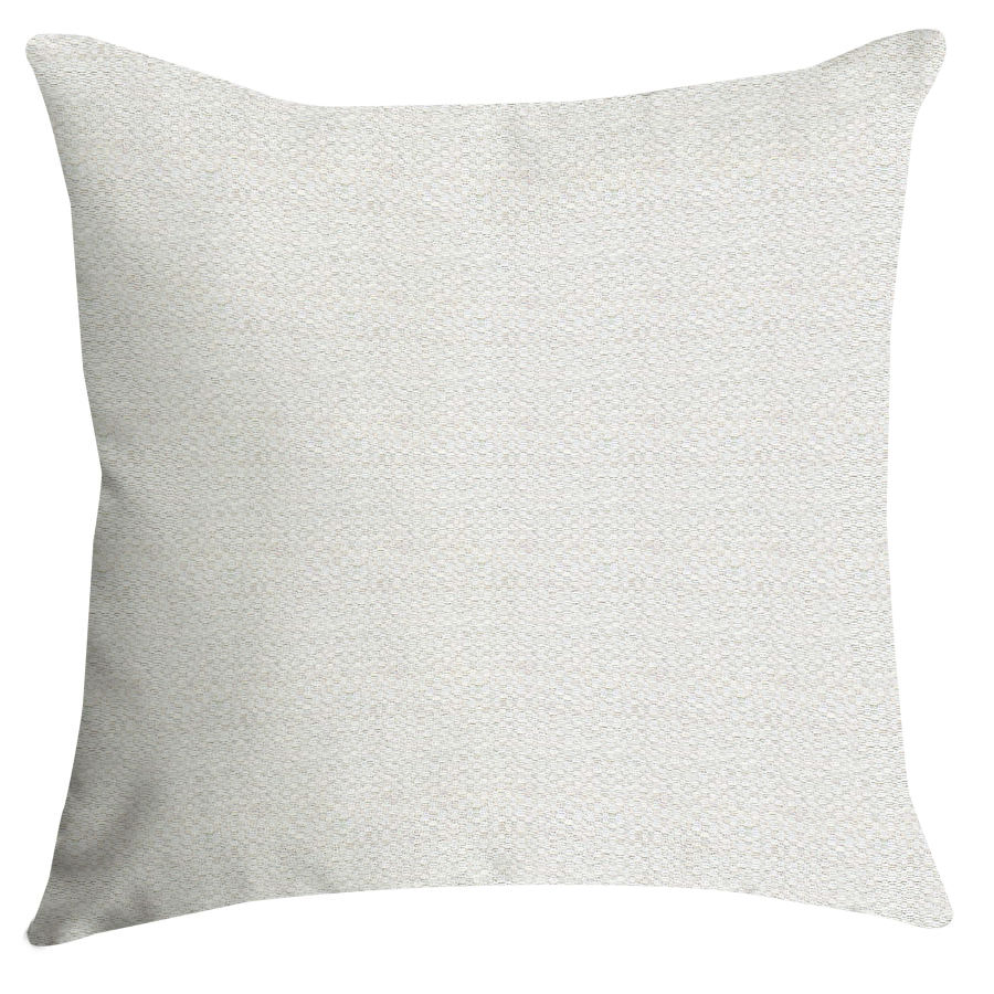20 in. square pillow in Basketweave Oyster