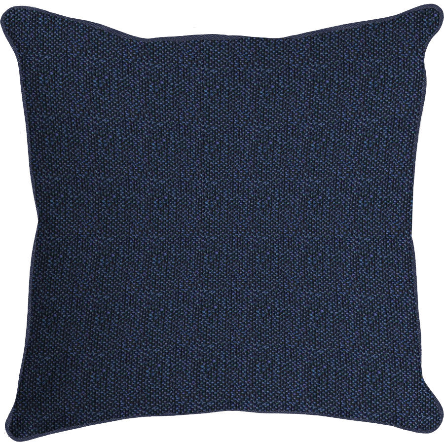 Outdoor 22 in. square pillow in Dobby Navy