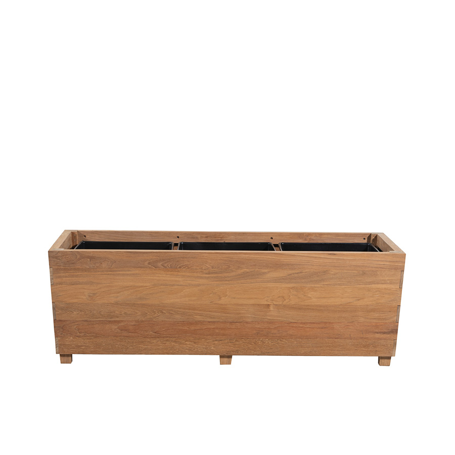 Studio Rectangular Planter Box - Country Casual Teak