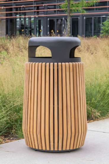 patio trash can