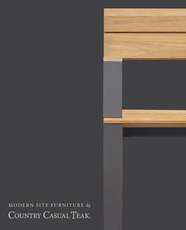 Country Casual Teak Modern Site Furniture
