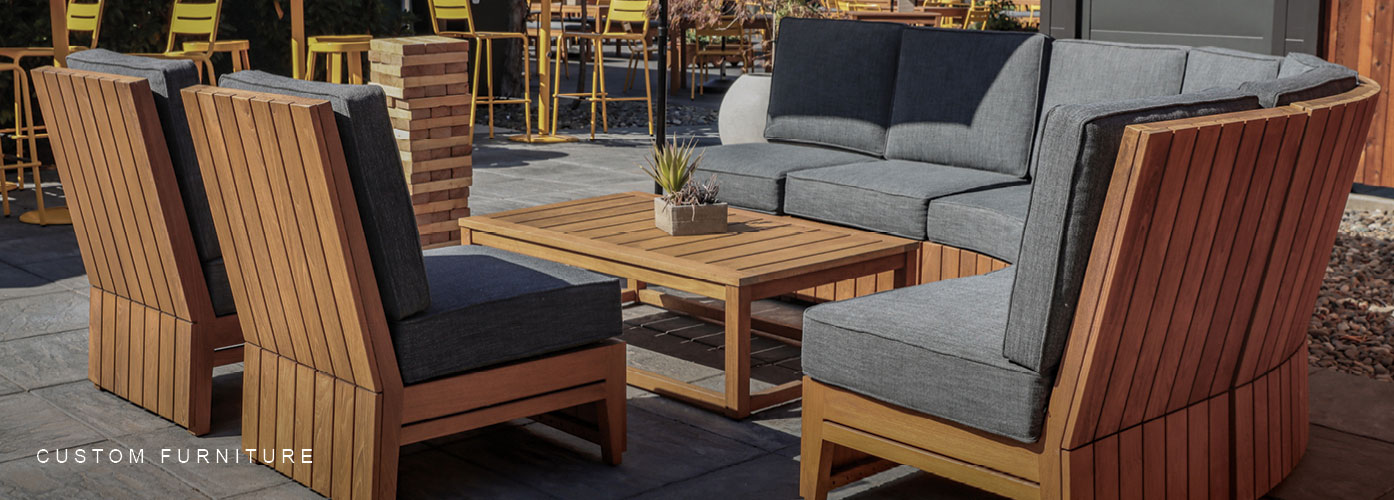 Custom Outdoor Furniture Projects