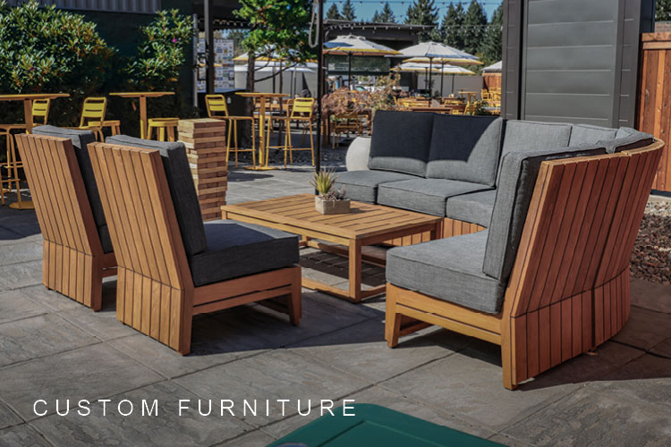 Custom Outdoor Furniture Projects