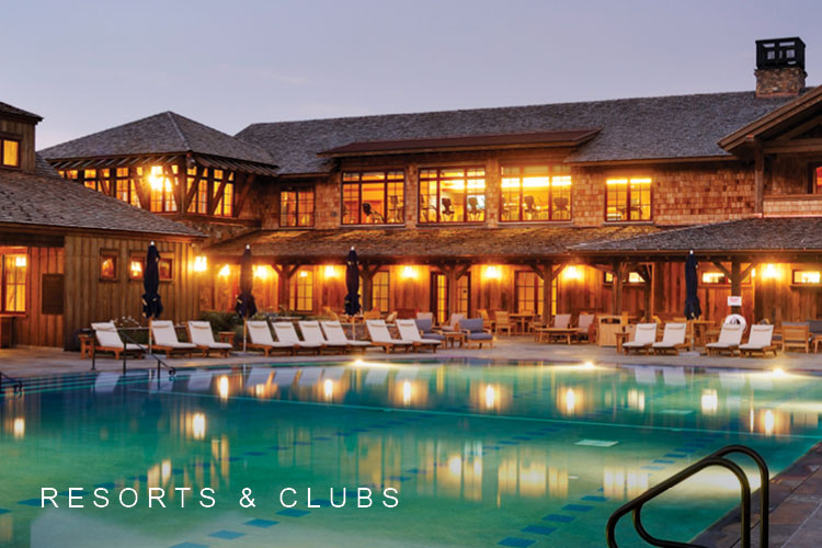 Resorts and Clubs