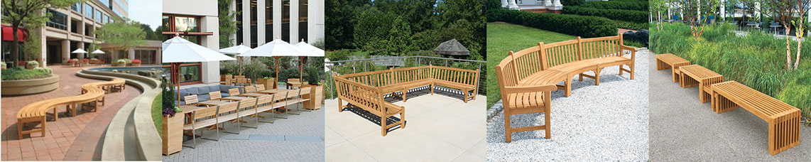 Shop our Teak Modular Bench Collections