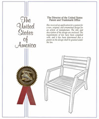 Hudson Lounge Chair Patent