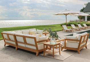 Teak outdoor furniture