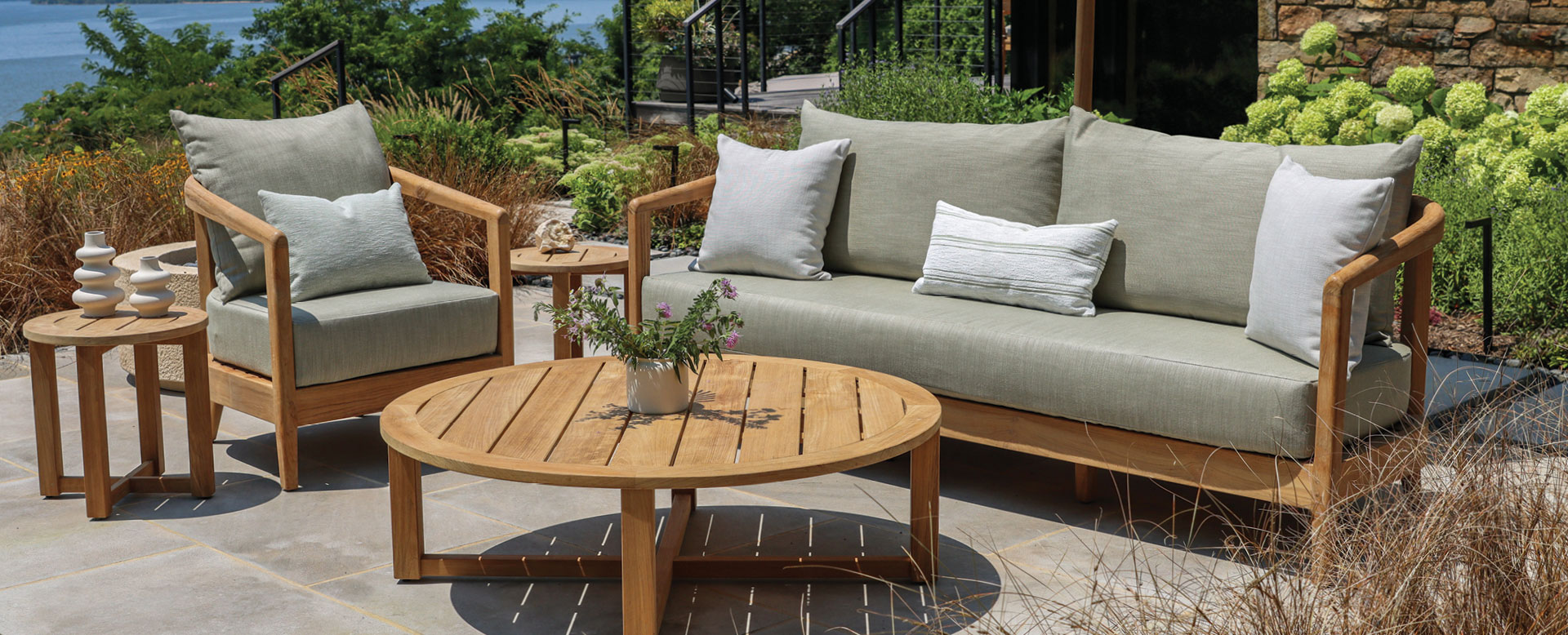 Era teak patio furniture collection